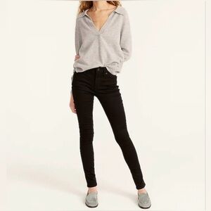 J Crew 9” Mid-Rise Toothpick Jean